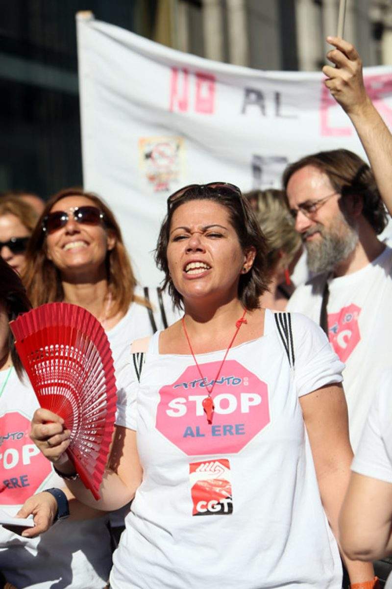 [Fotos]: Concentración en Madrid contra el ERE de Atento - Imagen-10